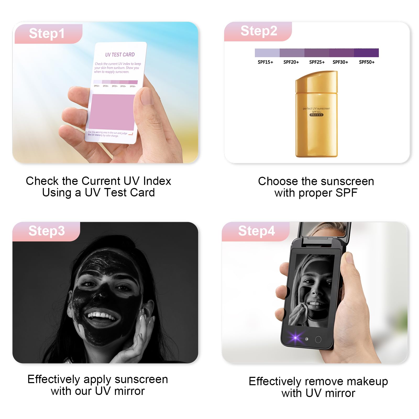 Amazon.co.jp: 日焼け止めテスト用UVカメラ UVミラー サンスクリーン